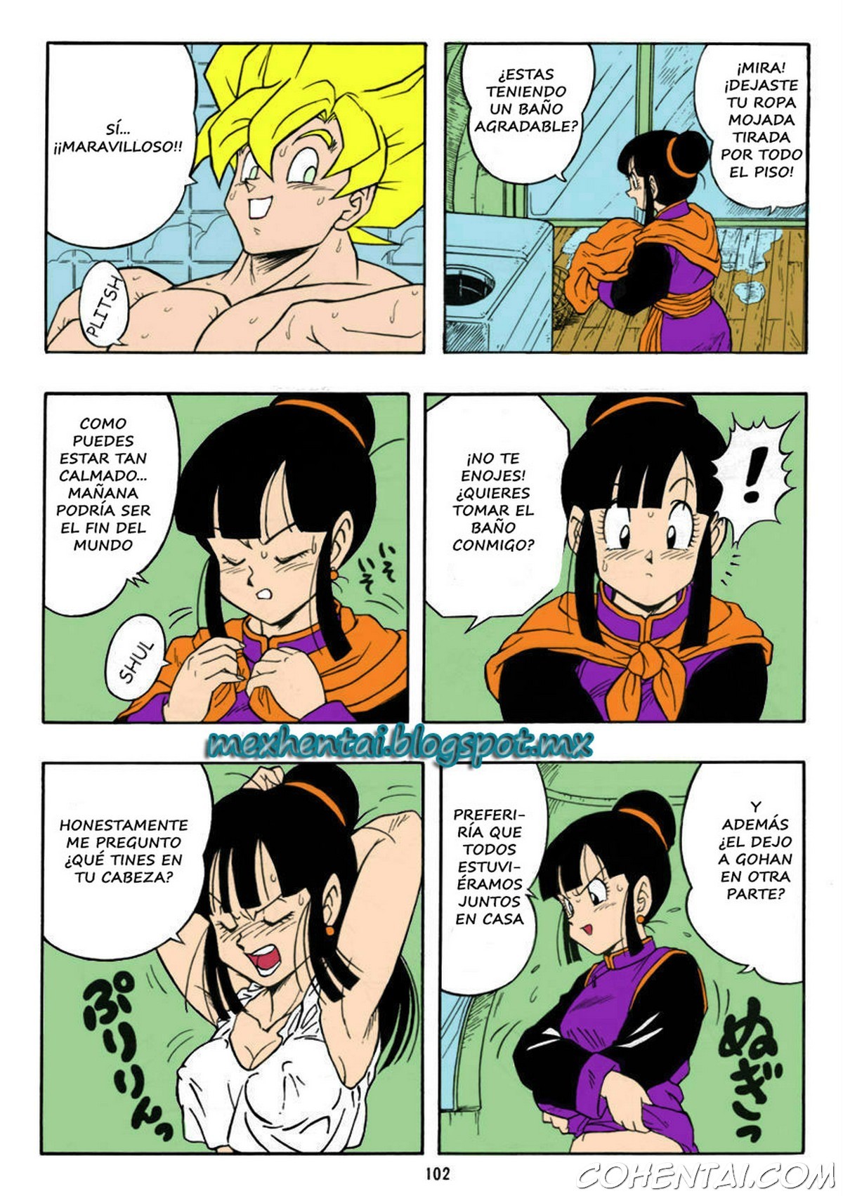 Dragon Ball H Bessatsu Soushuuhen (Dragon Ball Z) xxx comics manga porno doujin hentai español sexo 