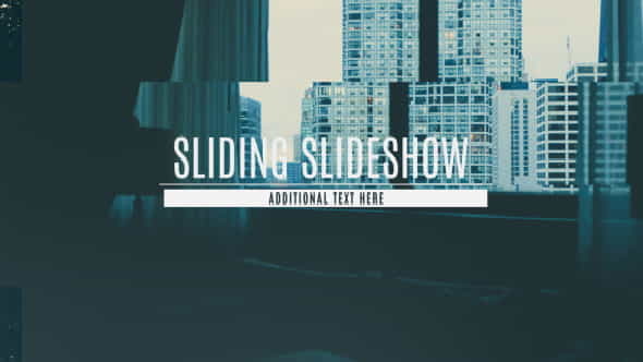 Sliding Slideshow - VideoHive 15810005