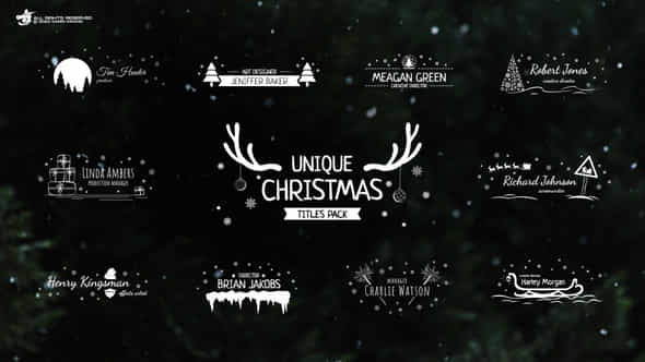 Christmas Titles Pack Pp - VideoHive 48999408