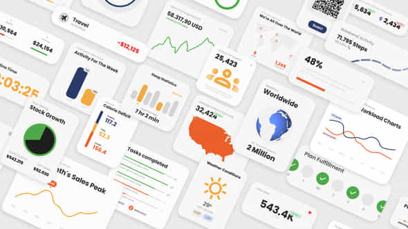 Infographic Blend - VideoHive 55027212
