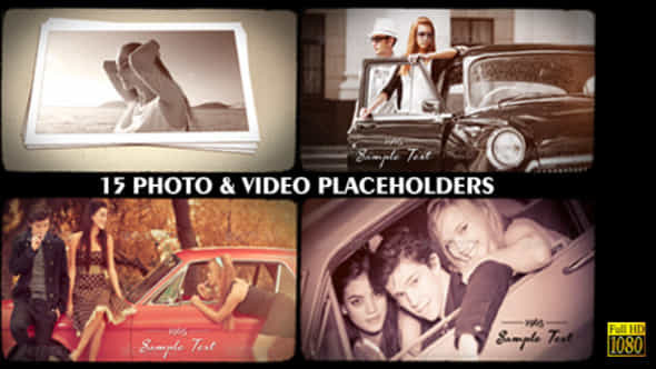 Vintage Photo Video Album - VideoHive 7949792