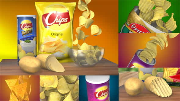 3D Chips Commercial - VideoHive 20849125