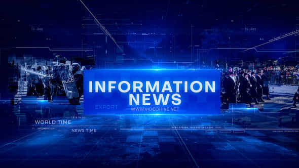 Information News - VideoHive 25415238