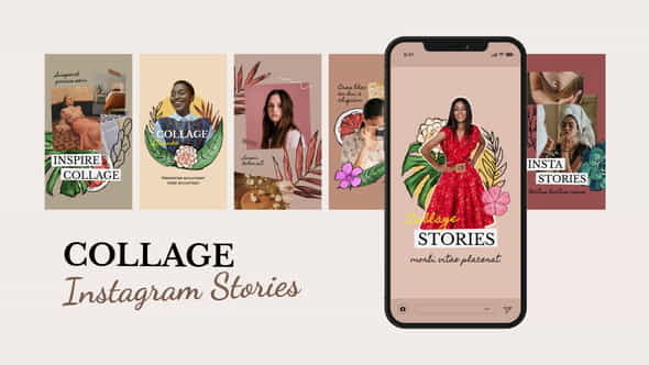 Collage Fashion Instagram Stories - VideoHive 31456738