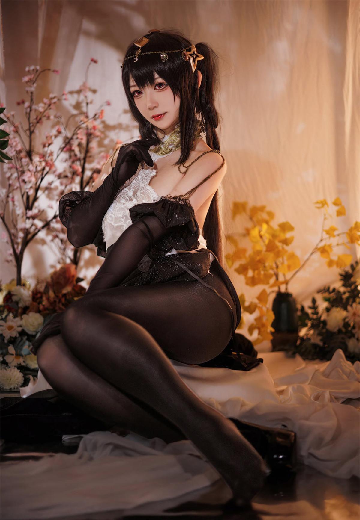 Cosplay 樱落酱w 碧蓝航线 镇海潋滟水色(9)