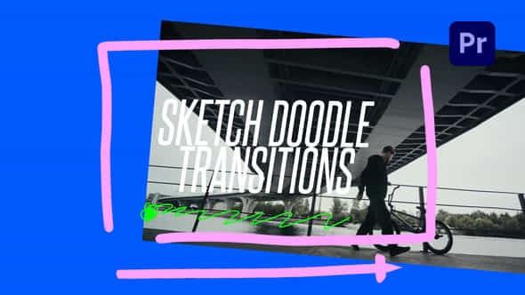 Colorful Doodles Transitions - VideoHive 56056057