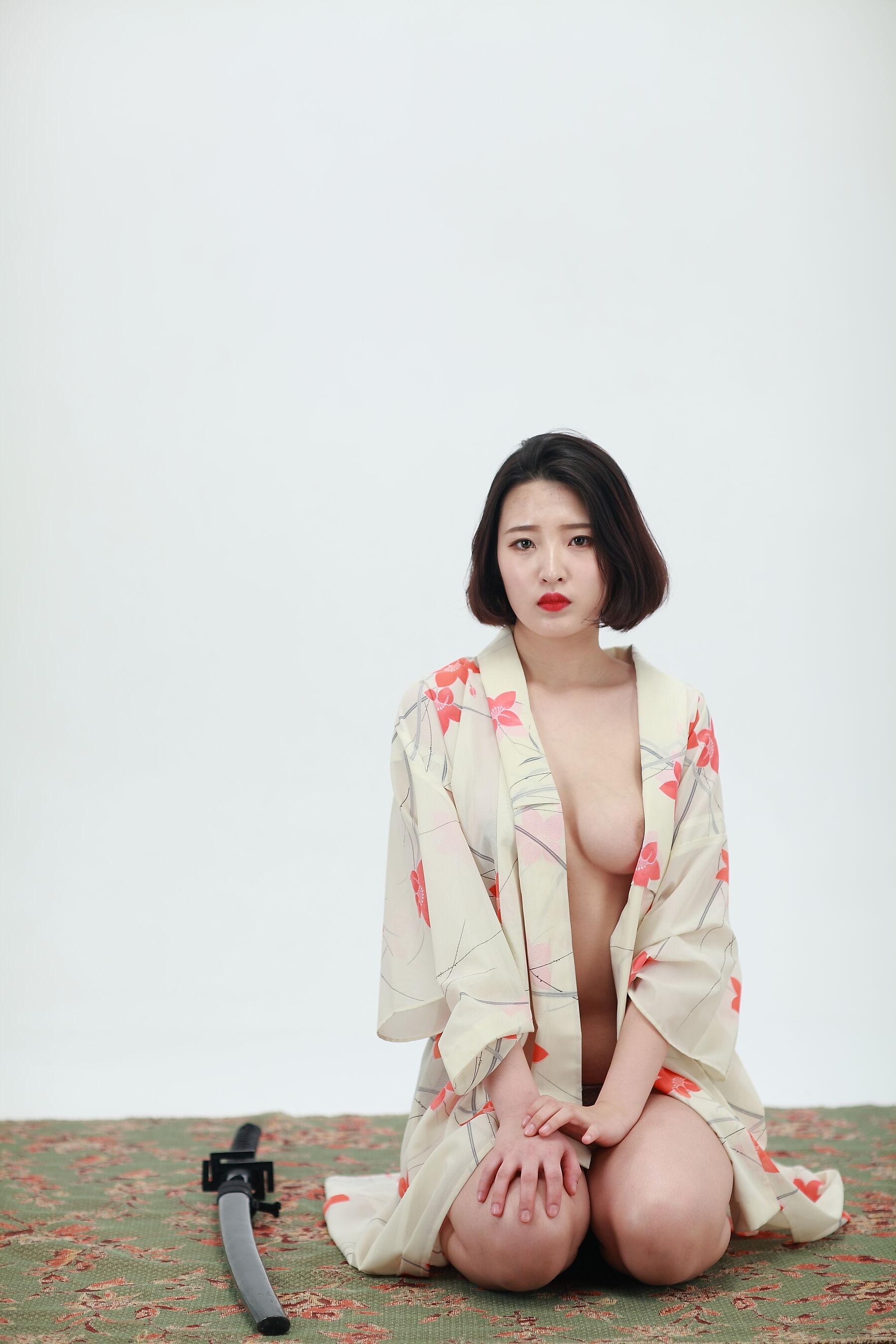 韩模人体 韩模尤娜（유나）人体私拍套图(50)