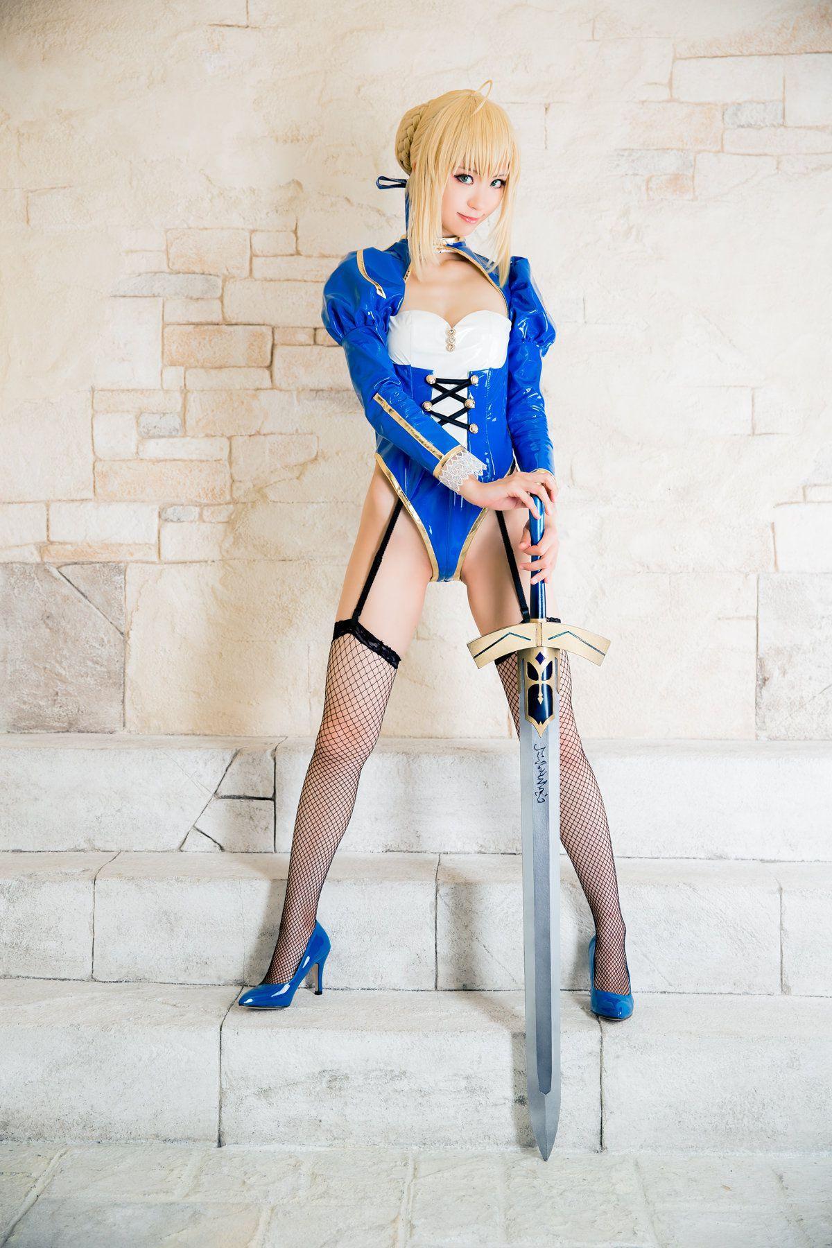 Mike(ミケ) 《Fate stay night》Saber [Mikehouse] 写真集(34)