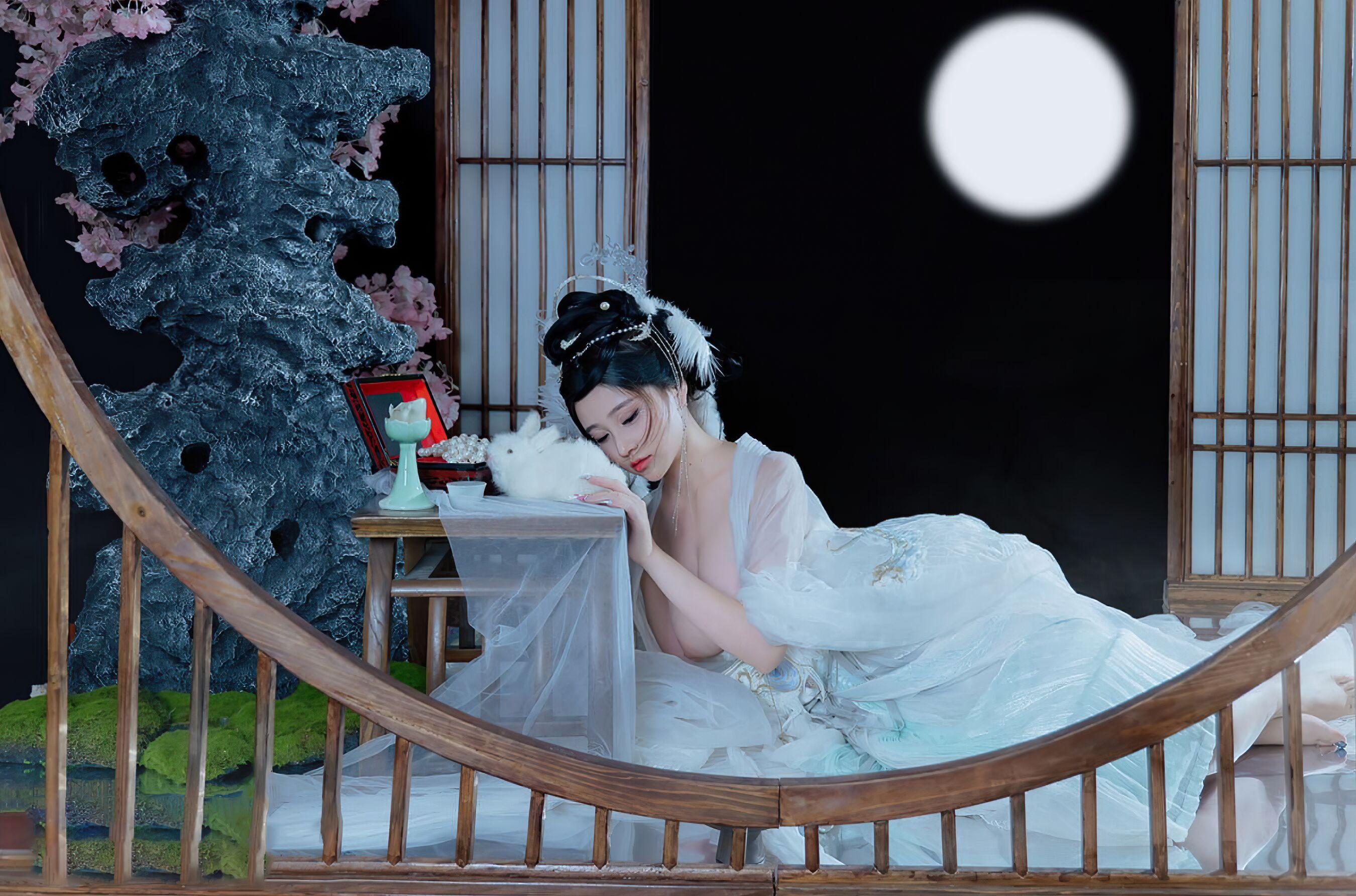 国模套图 年年《嫦娥仙子》(26)