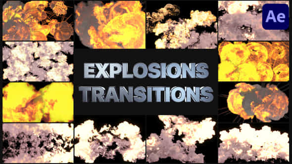 Explosion Transitions for - VideoHive 37500780