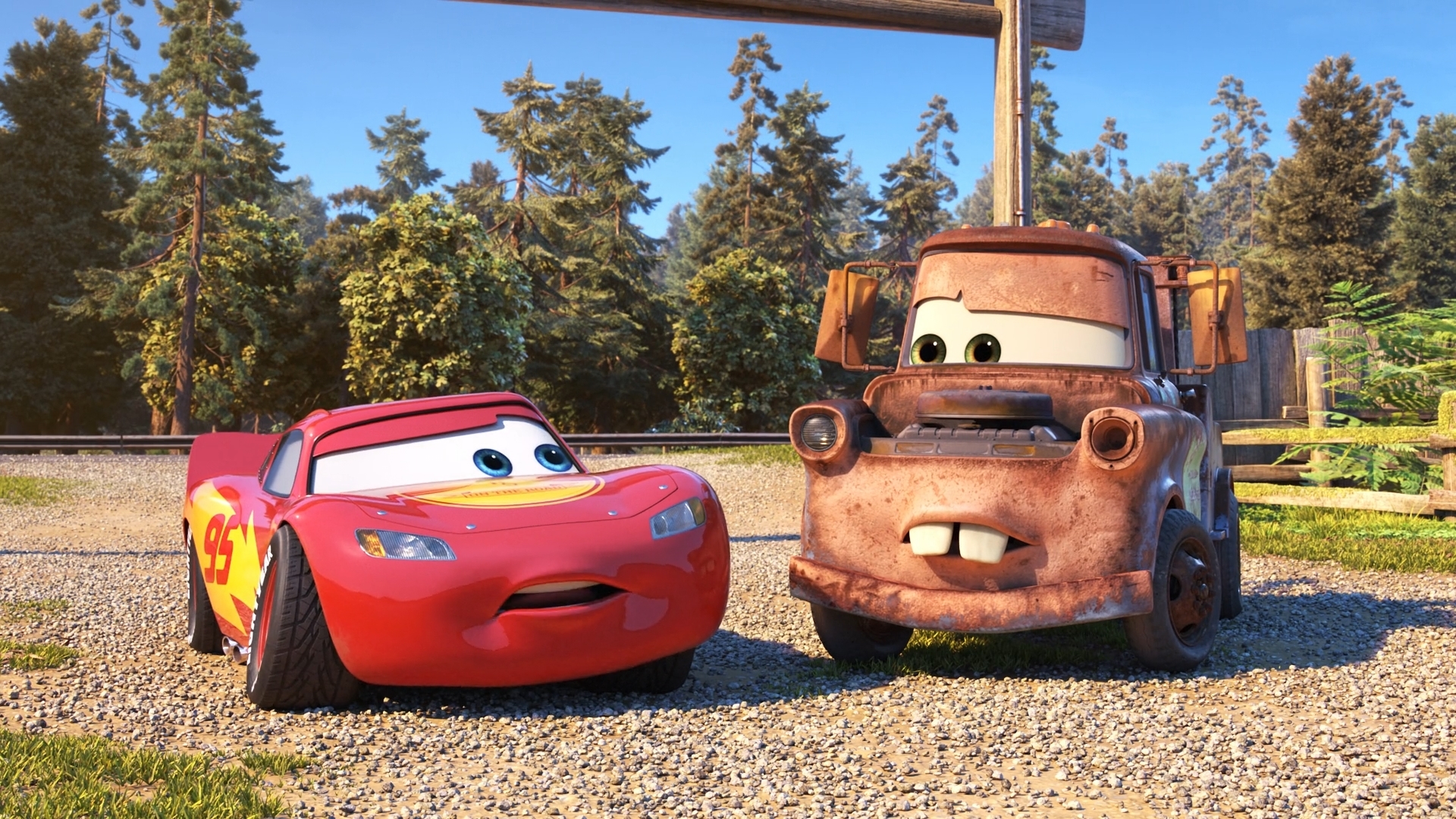 Cars Mater National персонажи