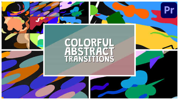 Colorful Abstract Transitions - VideoHive 40269623