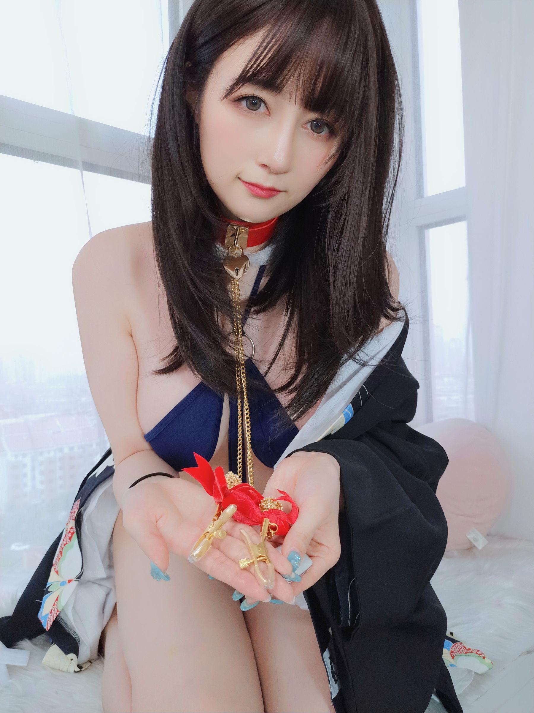 [网红COSER写真] 白银 – 和服下的秘密(42)