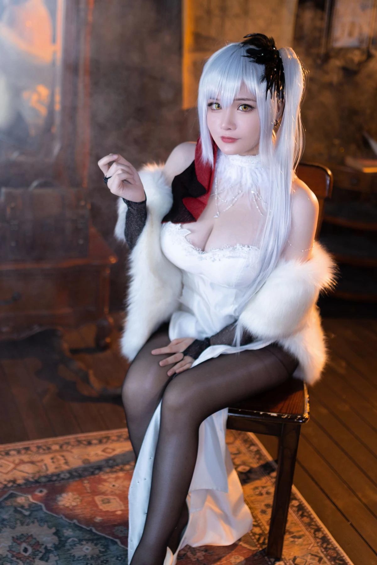 Cosplay 前羽_rr – 碧蓝航线 德雷克(32)