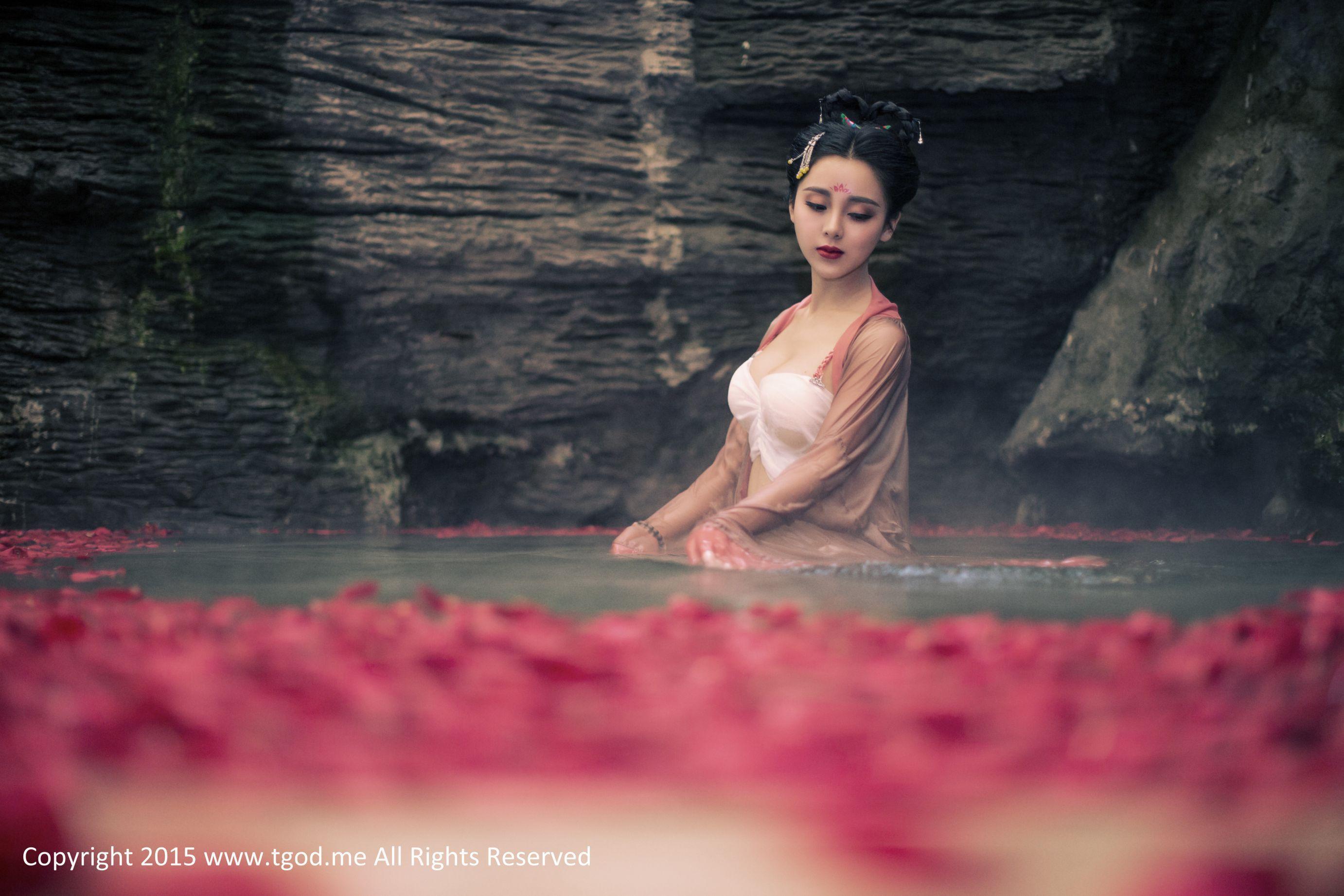 梁晶莹、李珂《女神驾到》峨眉山红珠山温泉武媚娘传奇 [TGOD推女神] 写真集(52)