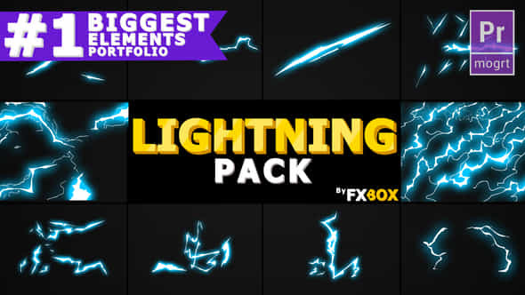Flash Fx Lightning Elements - VideoHive 22716030