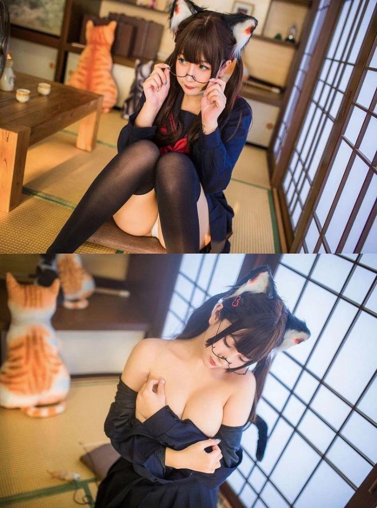 猫九酱巨乳19p (2P)(19)