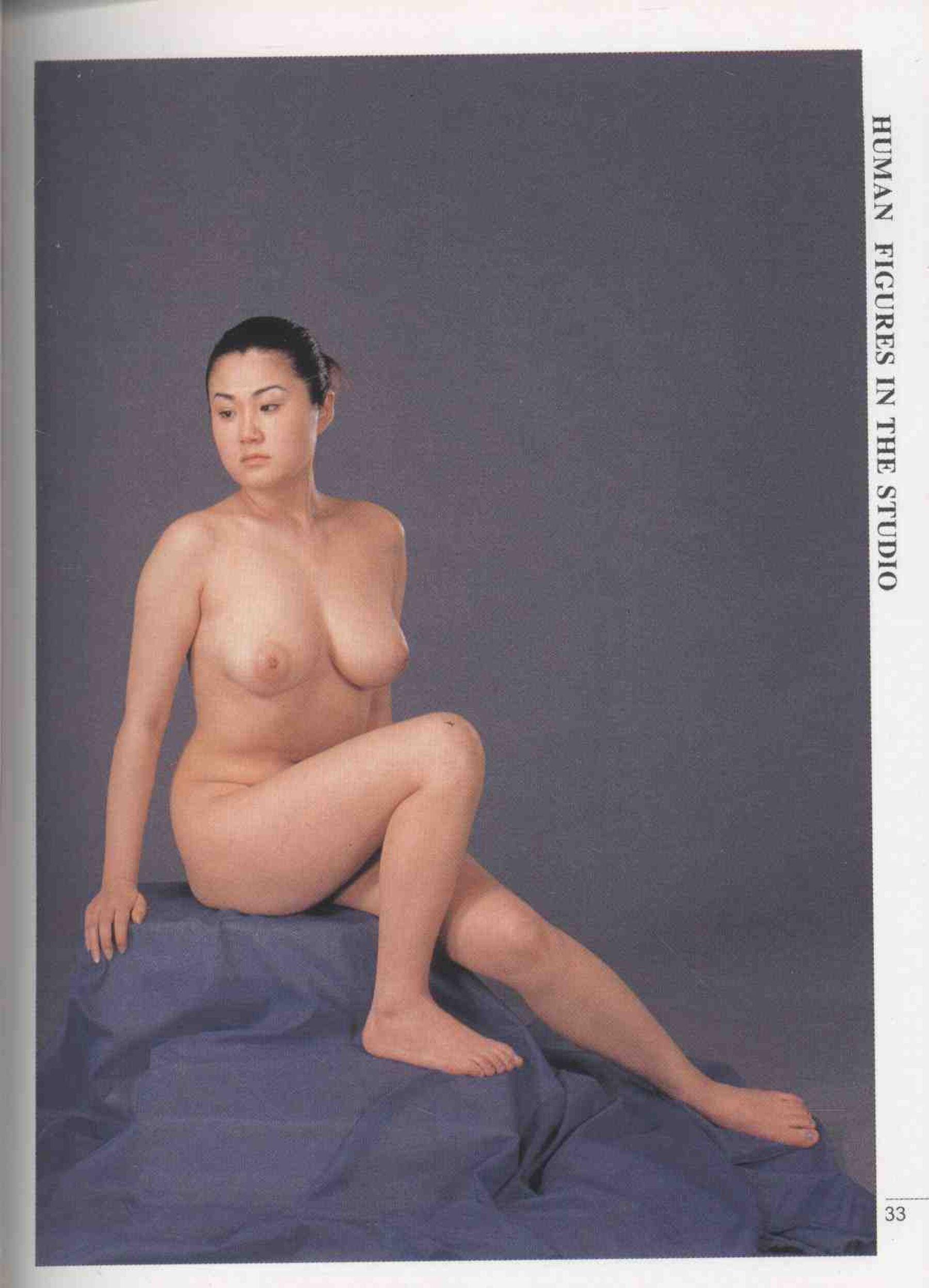 书籍扫描 实用人体模特摄影·坐姿篇(38)