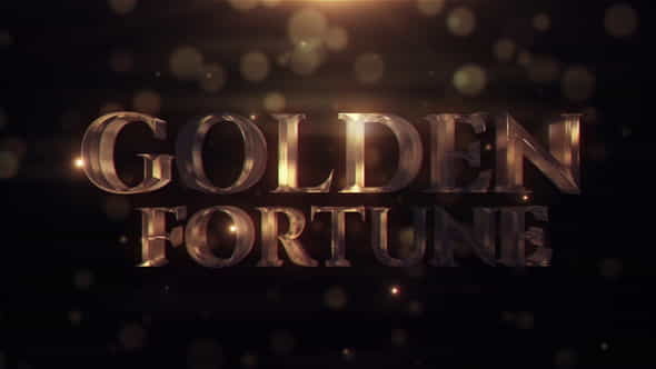 Golden Fortune - VideoHive 21913924