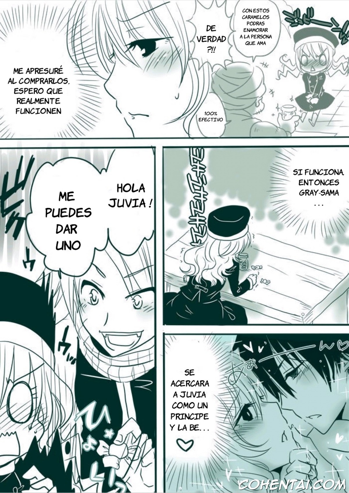 Candy★Panic (Fairy Tail) xxx comics manga porno doujin hentai español sexo 