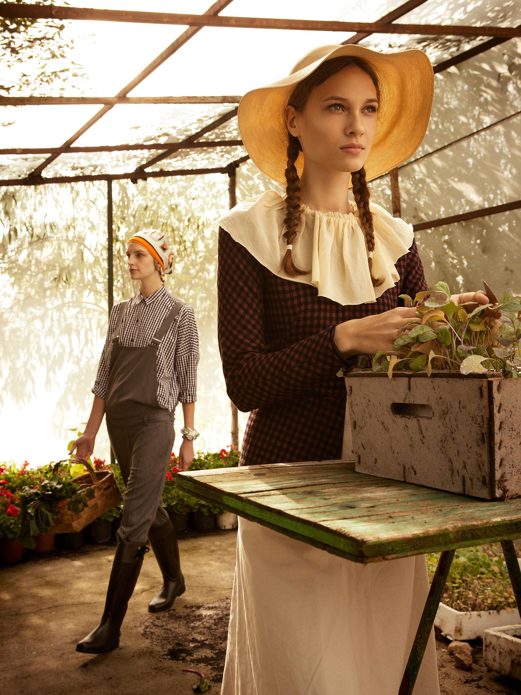 Амиши / Ieva Palionyte and Marie Konor by Santi Esteban / Mujerhoy Magazine Амиши / Ieva Palionyte and Marie Konor by Santi Esteban / Mujerhoy Magazine