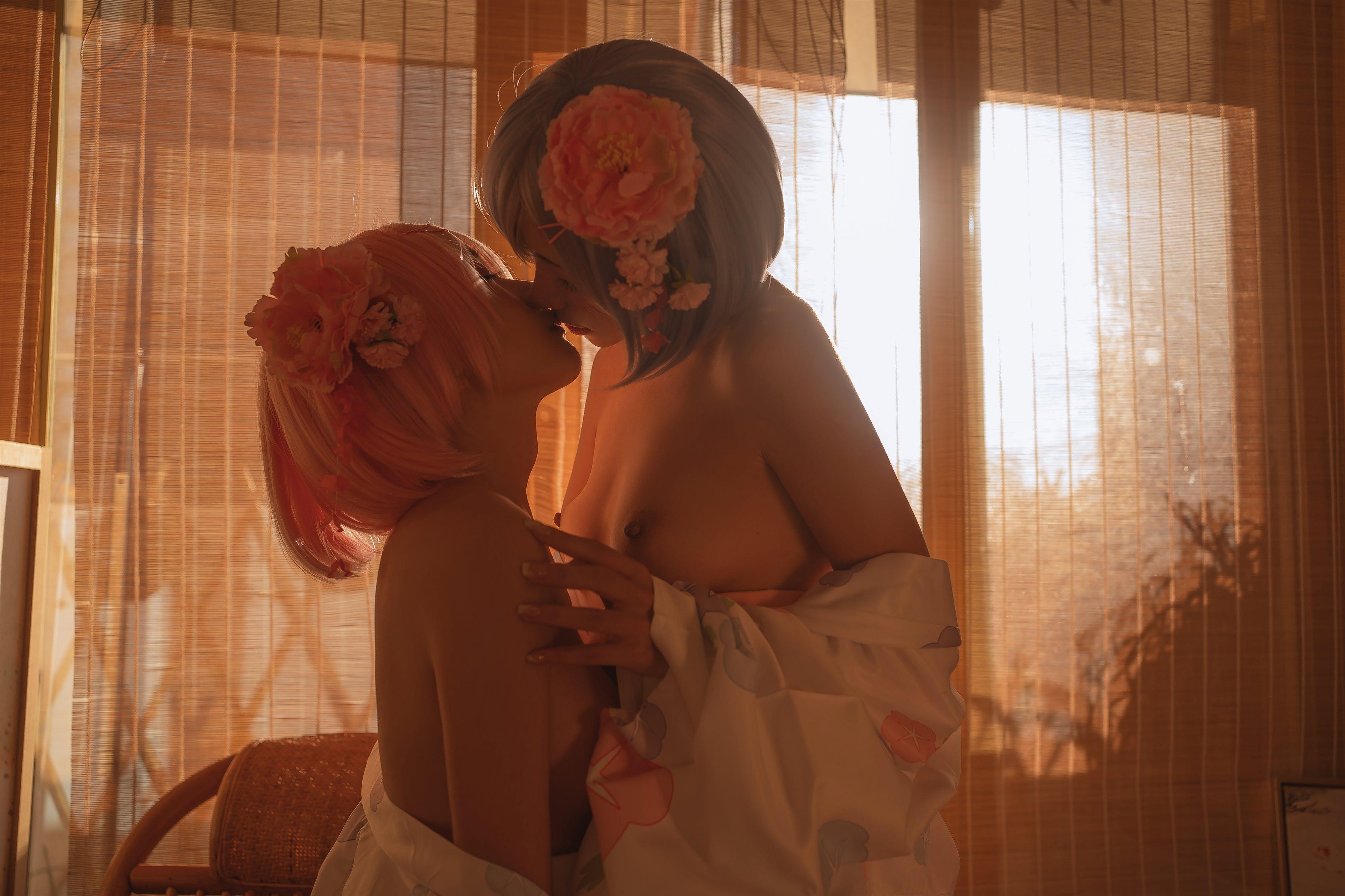 爆机少女喵小吉 Nekokoyoshi - 八月番T3会员 双子：拉姆蕾姆(56)