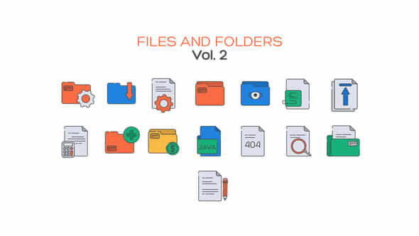 Files and Folders - VideoHive 40392666