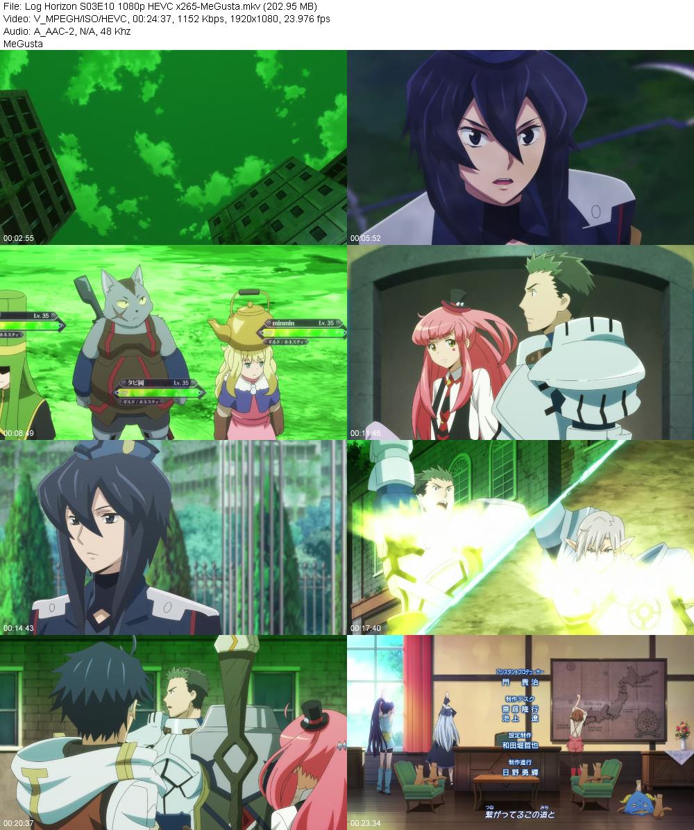 Log Horizon S03E10 1080p HEVC x265 MeGusta