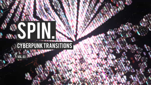 Cyberpunk Spin Transitions - VideoHive 47700504