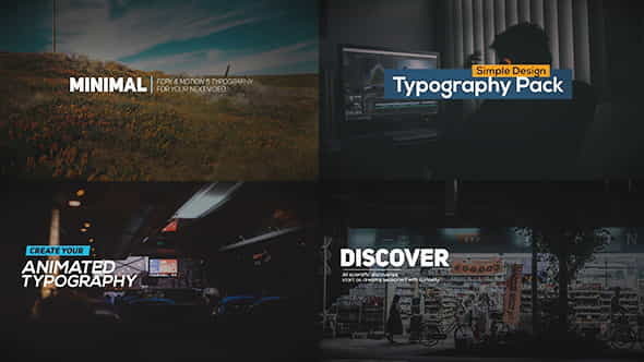 FCPX Animated Typography Titles - VideoHive 19741597