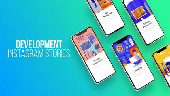 Instagram Stories About Development - VideoHive 23797905