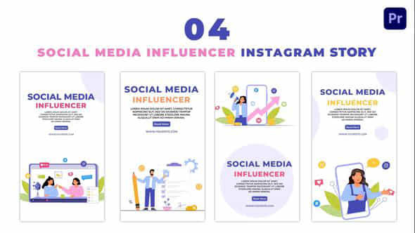 Social Media Influencer - VideoHive 47455167