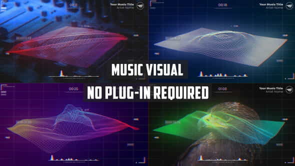 Wave Music Visualizer - VideoHive 27544136