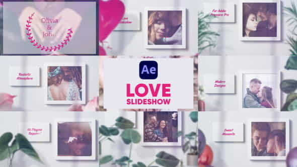 Love Slideshow For After Effects - VideoHive 38463675