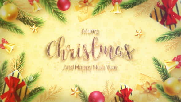 New Year and Merry Christmas - VideoHive 35120058