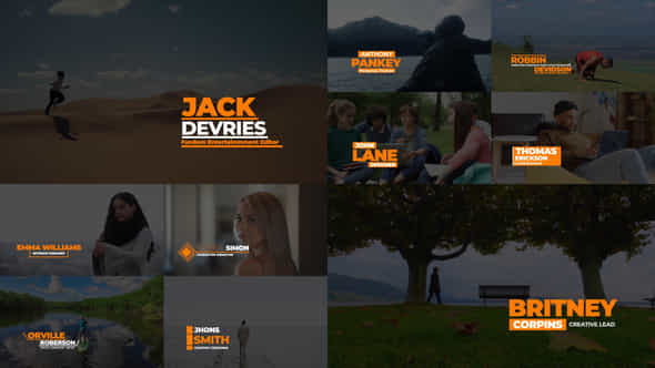 Lower Thirds - VideoHive 43932065