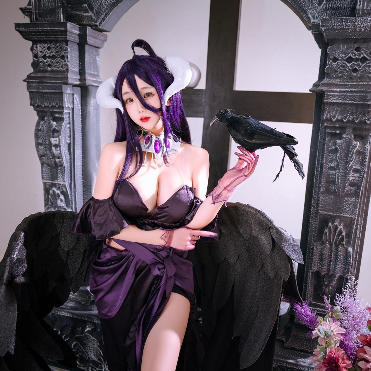 Cosplay Rinaijiao日奈娇 雅儿贝德 礼服+钻石(19)