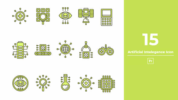 Artificial Intelegence Icon - VideoHive 47421101