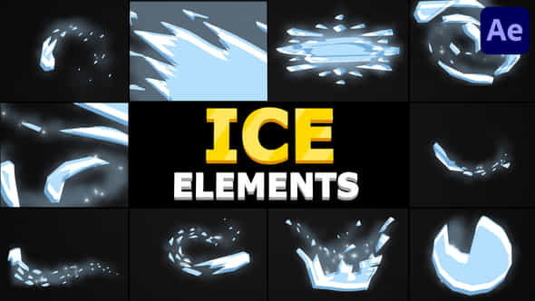 Ice Elements - VideoHive 35706520