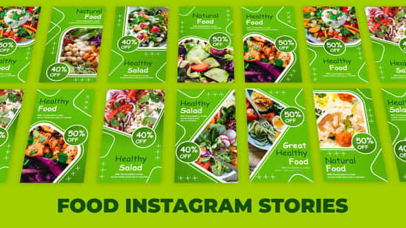 Food Instagram Story Template - VideoHive 36766659