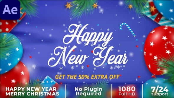 Happy New Year - VideoHive 35231813