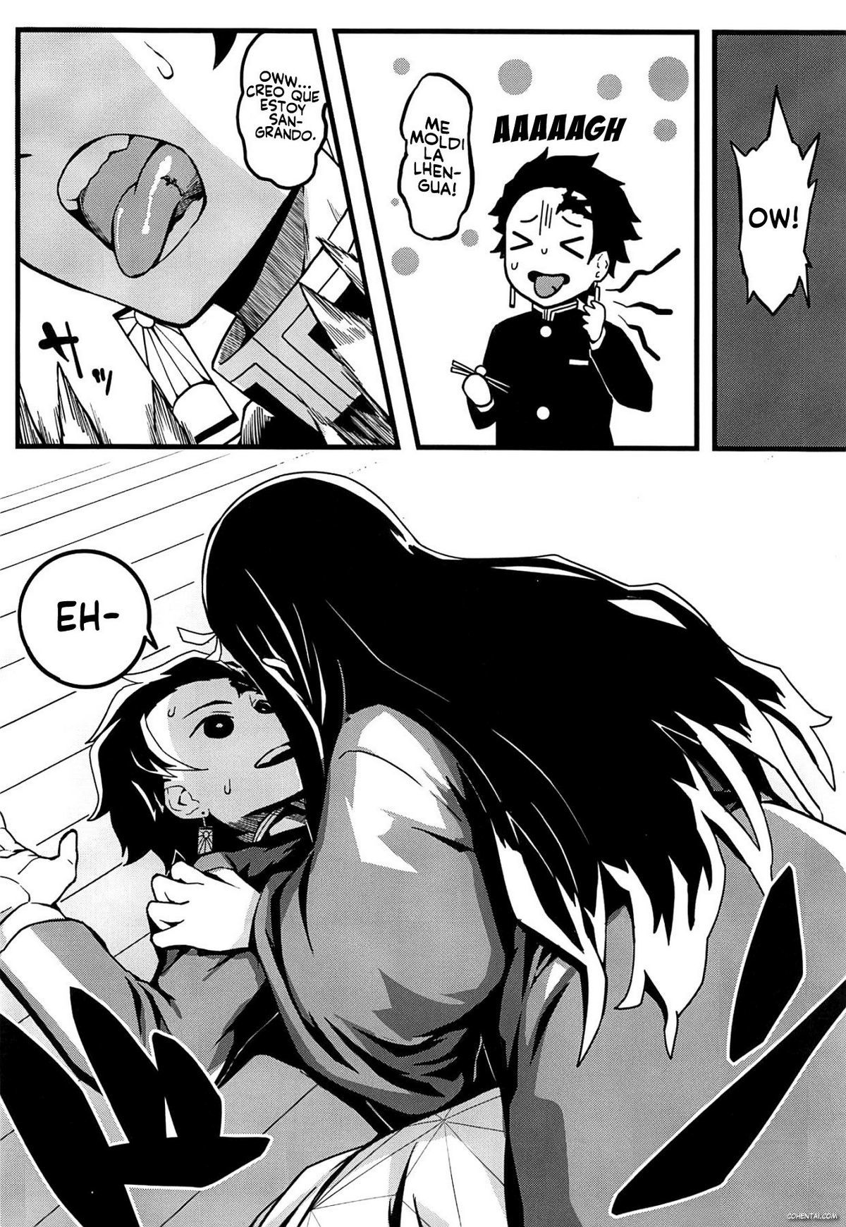 Oniimo no Nin (Kimetsu no Yaiba) manga hentai xxx español