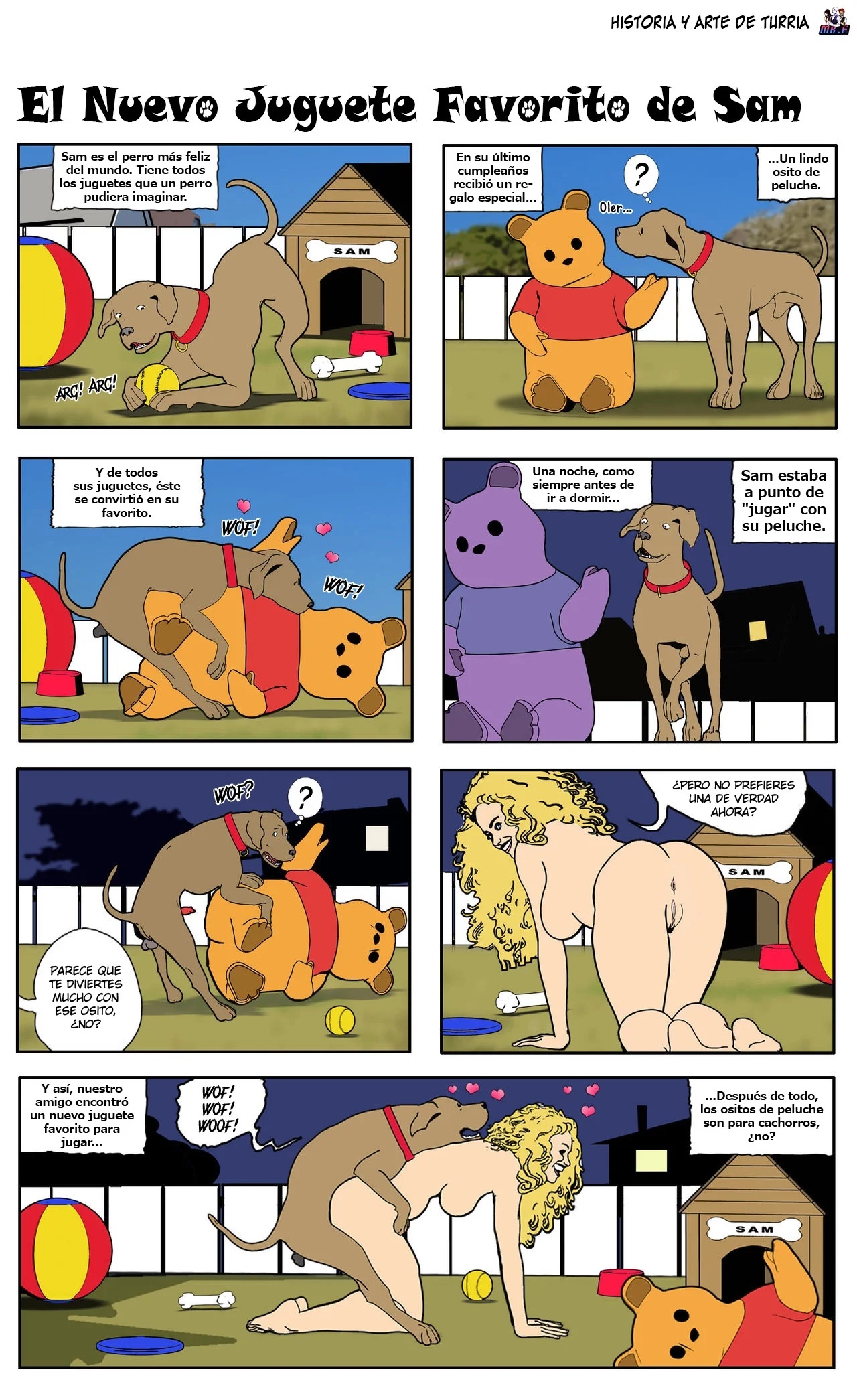 New Comic Strips (dog) _ Nuevas Tiras Comicas (Perro) - 2