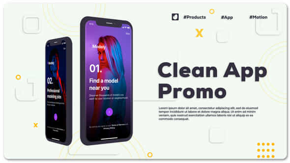 Clean App Promo - VideoHive 49392693