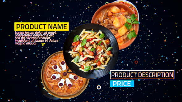 4K Restaurant Product Promo - VideoHive 19509987