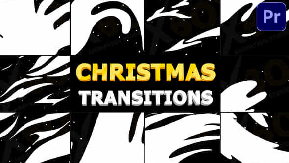 Christmas Winter Transitions - VideoHive 34838208