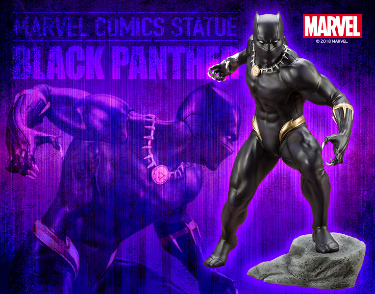 Marvel Universe : Black Panther - Artfx (Statue) (Kotobukiya) BT2nIy4n_o