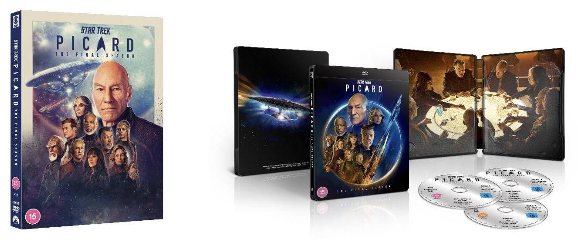 Paramount Sets UK Home Video Release Dates for STAR TREK: PICARD Final  Season - Get Your Comic On