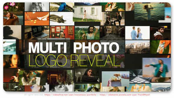 Multi Photo Logo Reveal - VideoHive 52582371