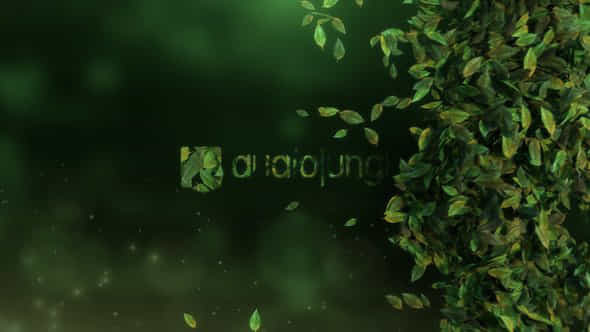 Elegant Leaves Logo - VideoHive 46612887